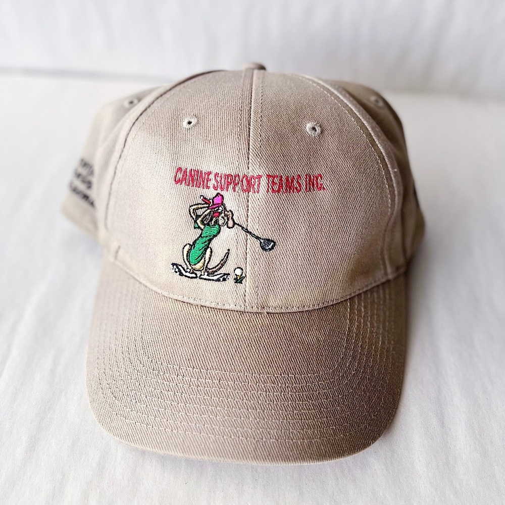 Vintage 2004 Canine Support Teams Inc Golf Hat
